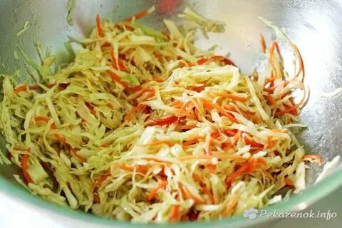 Салат из капусты моркови чеснока уксуса
