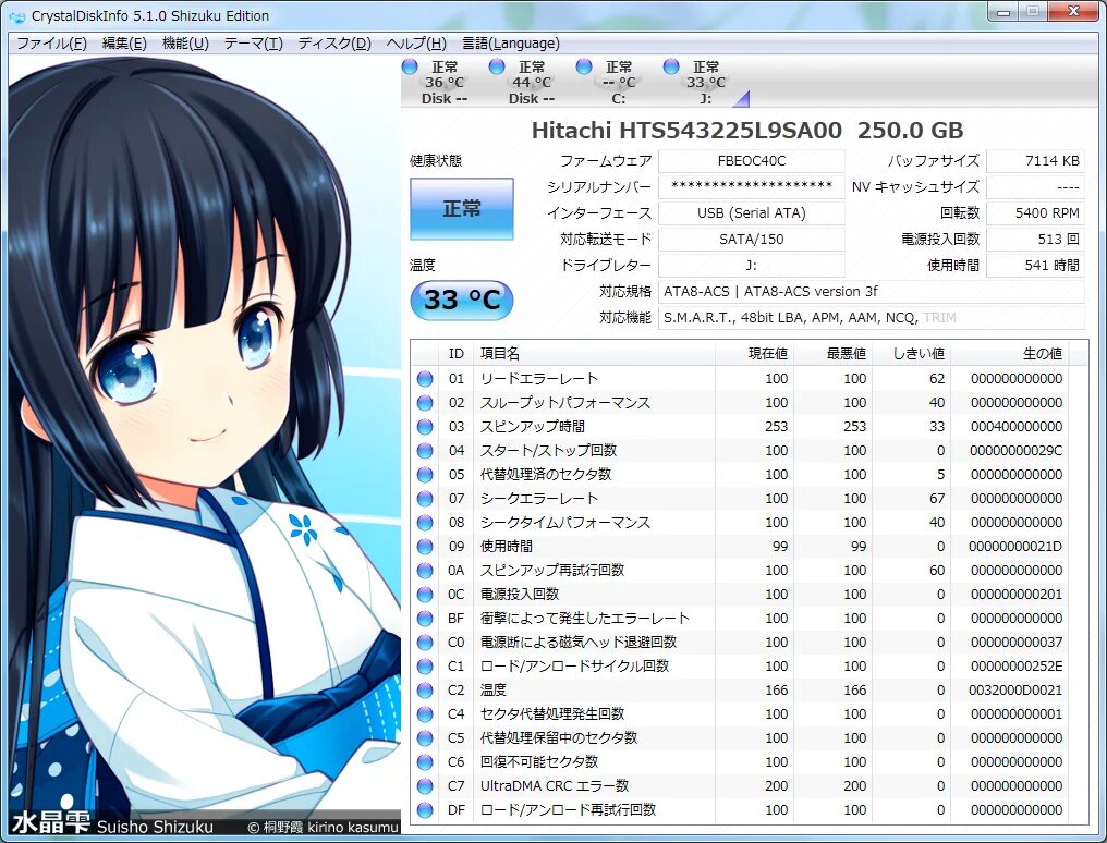 CRYSTALDISKINFO Shizuku Edition. CRYSTALDISKINFO HDD. Shizuku Crystal Disk. Crystal Disk info.