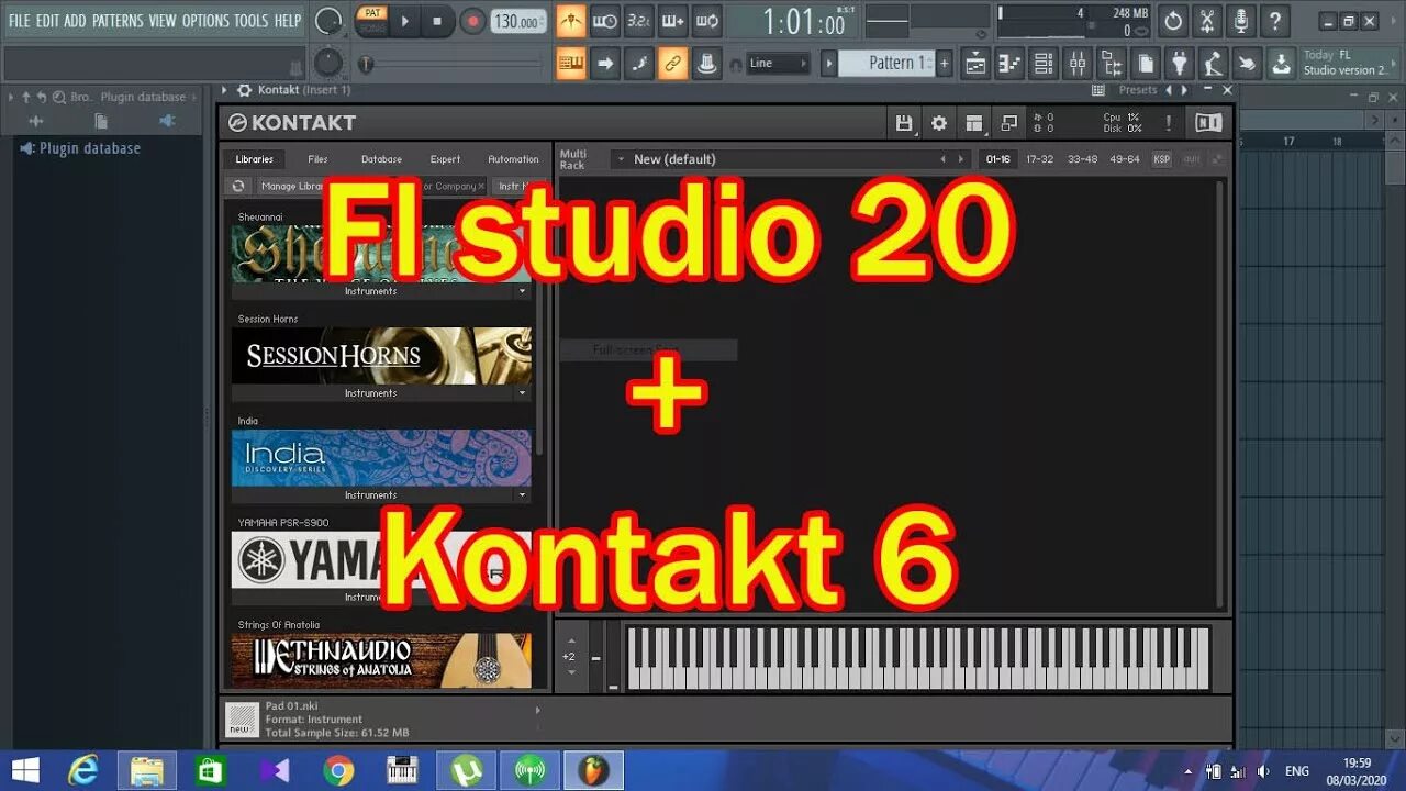 Как удалить плагины из fl studio 21. Kontact fl studio 20.