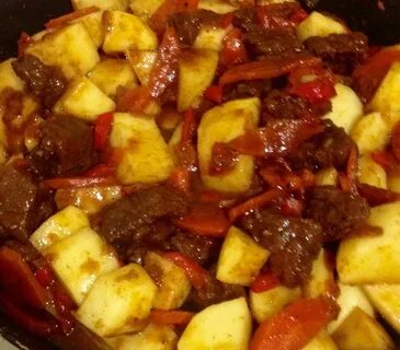 Как приготовить картошку с мясом говядины