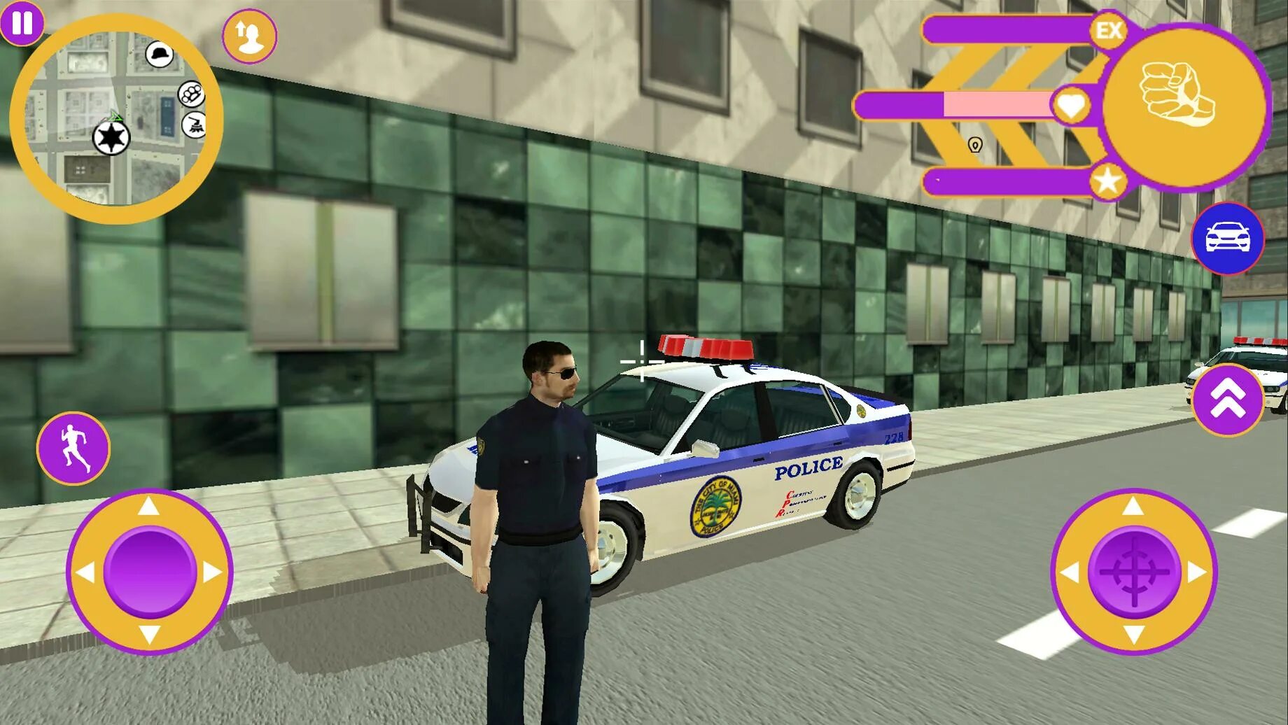 Полиция игр много денег. Miami Police игра. Grand Vegas Crime полиция. Реал гангстер Крайм мод меню. Block Crime полицейский.