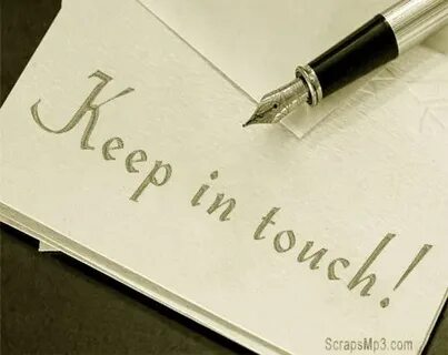 Keeping in touch