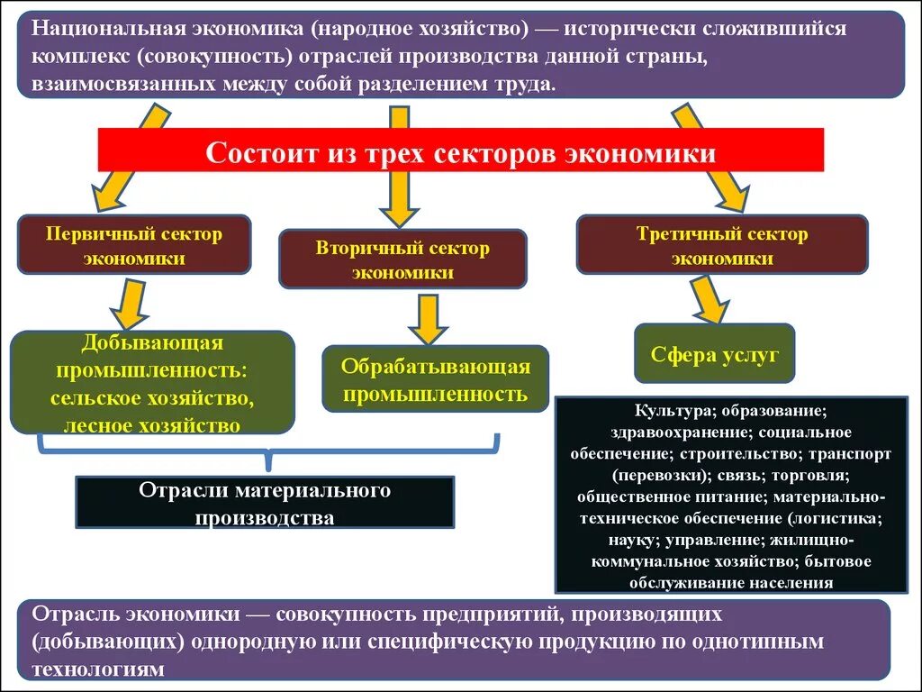 Национальное хозяйство объекты. Структура национальной экономики. Национальная экономика. Экономика предприятия и экономика отрасли. Структура национальной экономики сферы.