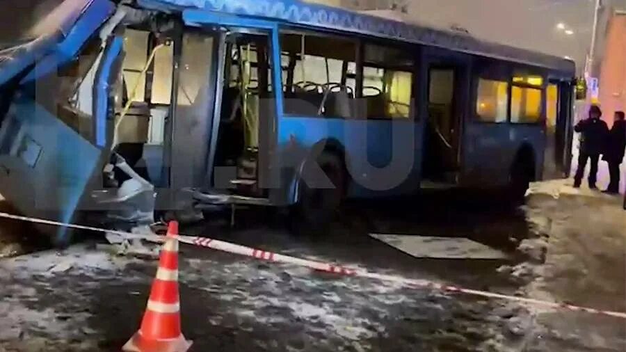 Сколько пострадавших в москве. ДТП С автобусом в Мытищах.
