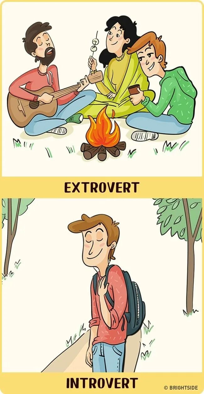 Extravert qualities are regarded highly in