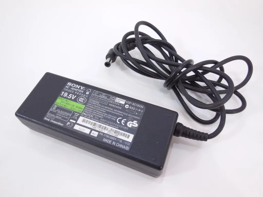 15a 120w 6. 5v (5. Зарядное устройство для ноутбука sony vaio. Зарядное устройство для ноутбука sony vaio. Vgp ac 12v10.