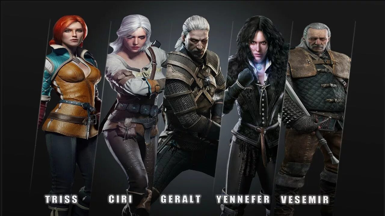 Симфония the witcher. Ведьмак дикая охота персонажи. ведьмак 3 главные персонажи. главные героини the witcher. ведьмак обои главные герои.