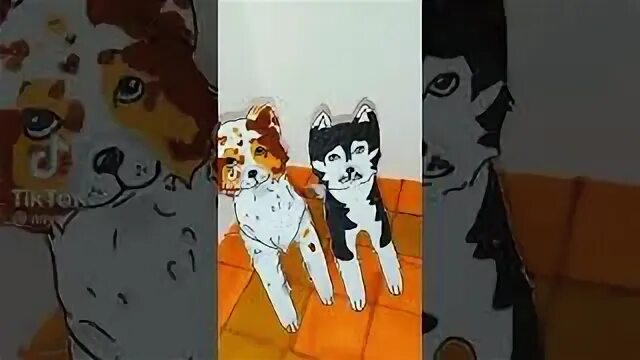 Схема собак из тик тока. Бумажные собаки из тик тока. бумажные собаки из тектока. бумажные собаки из тик тока схема. идеи для бумажных собак.