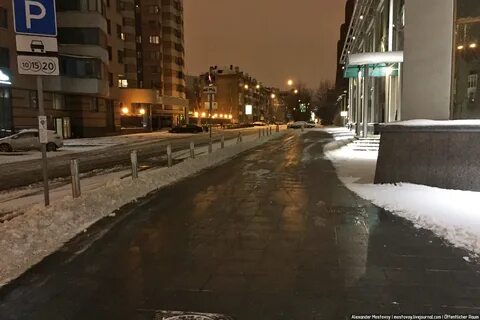 Где тротуары