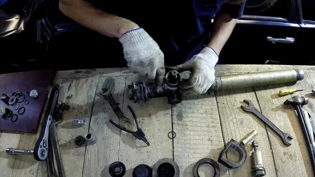 Ремонт рулевой рейки на ВАЗ 2113, ВАЗ 2114, ВАЗ 2115