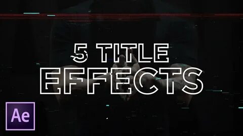 After effects text