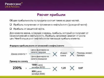 Расчет пункта