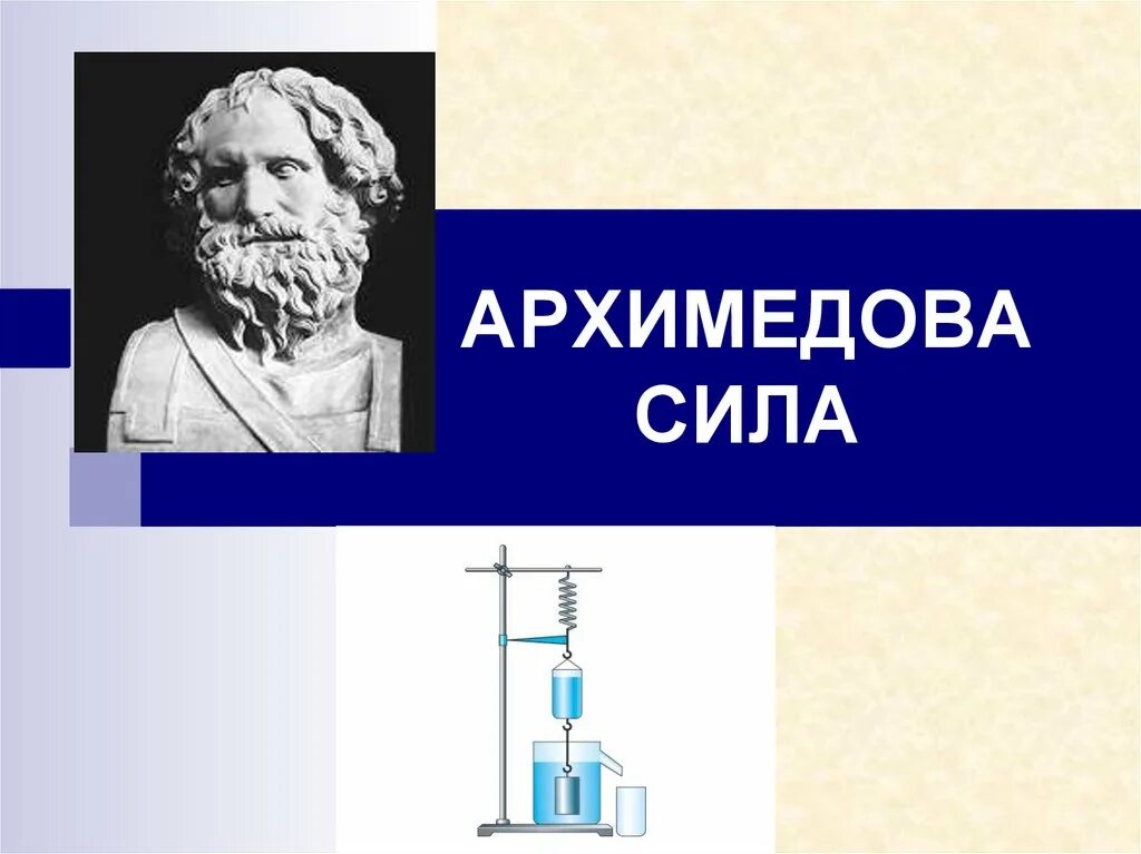 Формула архимедовой силы 7. Архимедова сила. Архимедова сила физика 7 класс. Архимедова сила презентация. Физика, тема Архимедова сила.