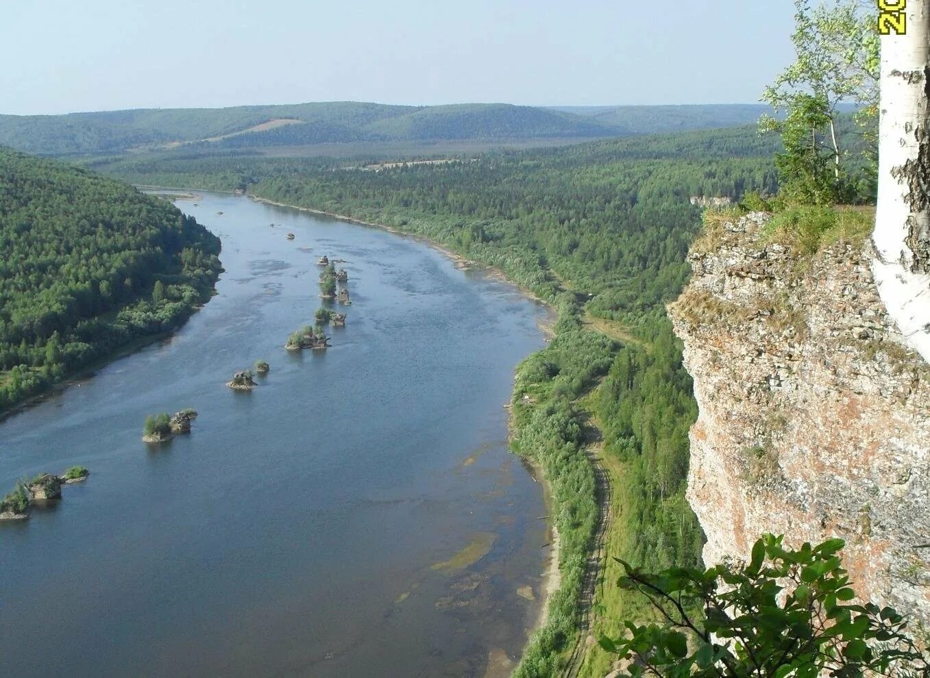 Река Вишера сплав