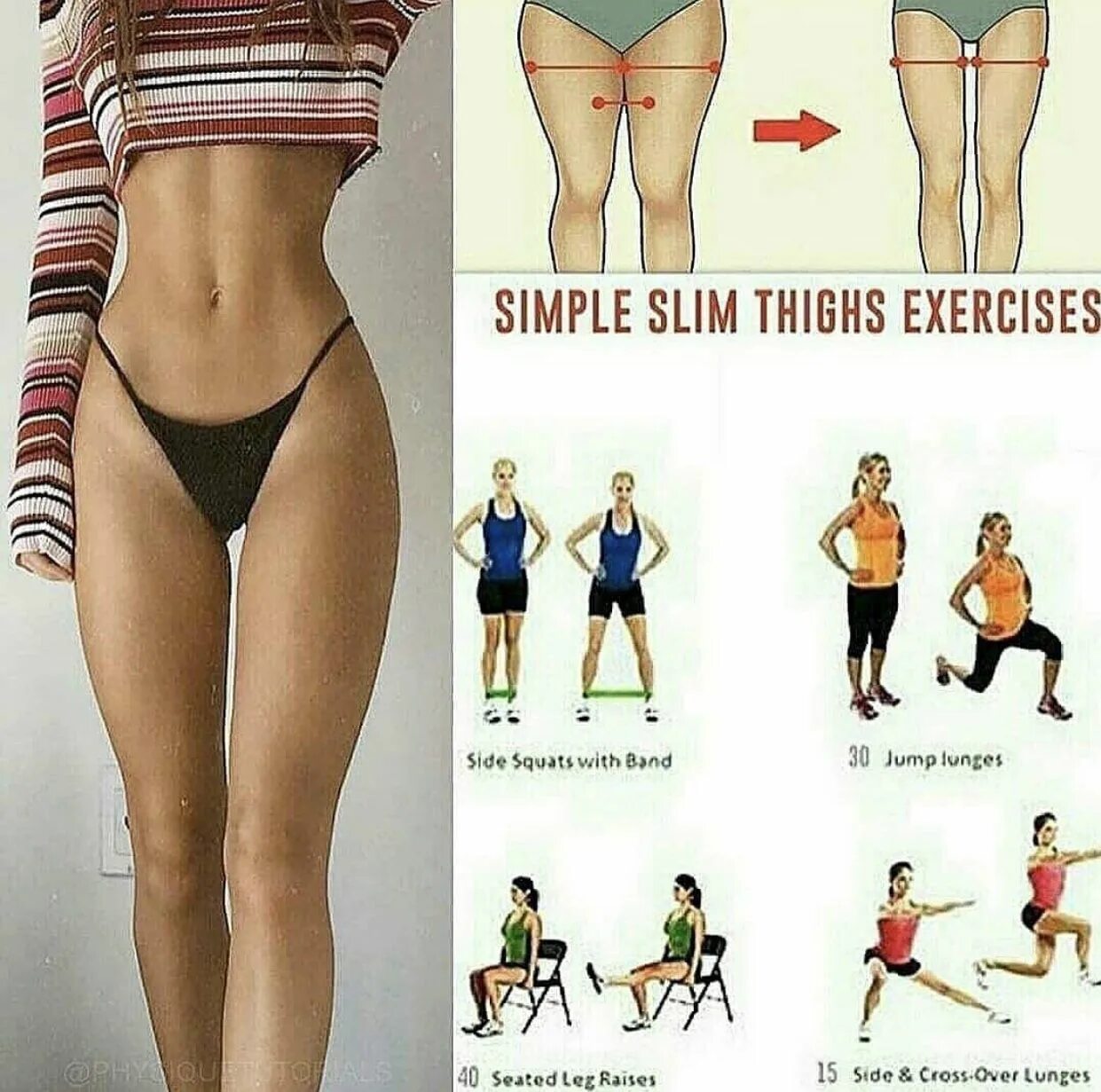 Slimming exercises