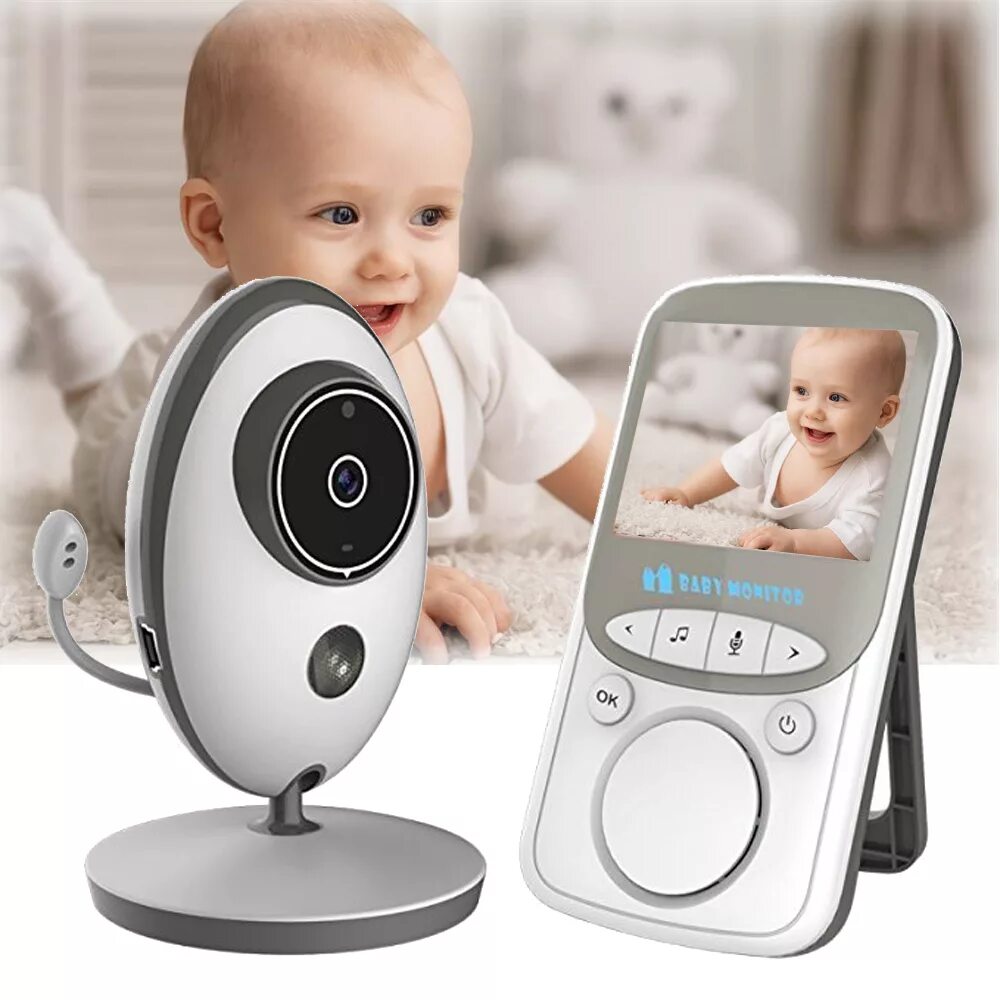 Монитор ребенку. Видеоняня vb605. Радионяни vb605. Wireless Video Baby Monitor vb605. Видеоняня бэби монитор.