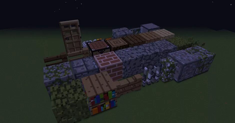 Minecraft большой блок