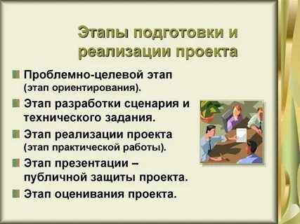 Внедрение проекта в реальные условия подготовки