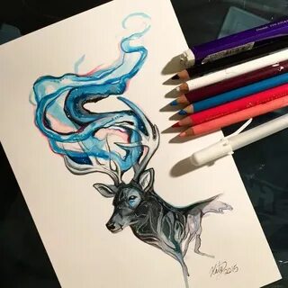 Нарисовать животных фломастерами