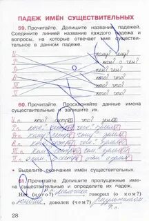 Русский 3 класс страница 28 номер 40
