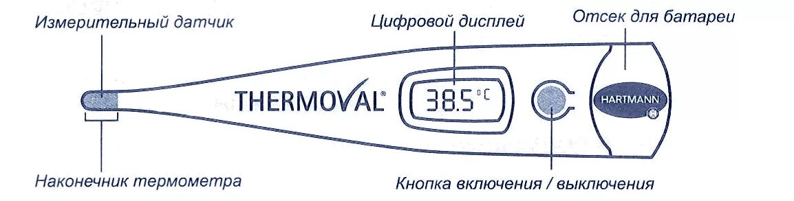 Как работает электронный градусник. Как работает электронный градусник