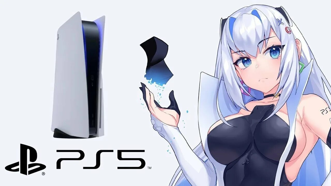 Ps5 вайфу. Плейстейшен вайфу. ПС 5 Чан. Девушка пс 5