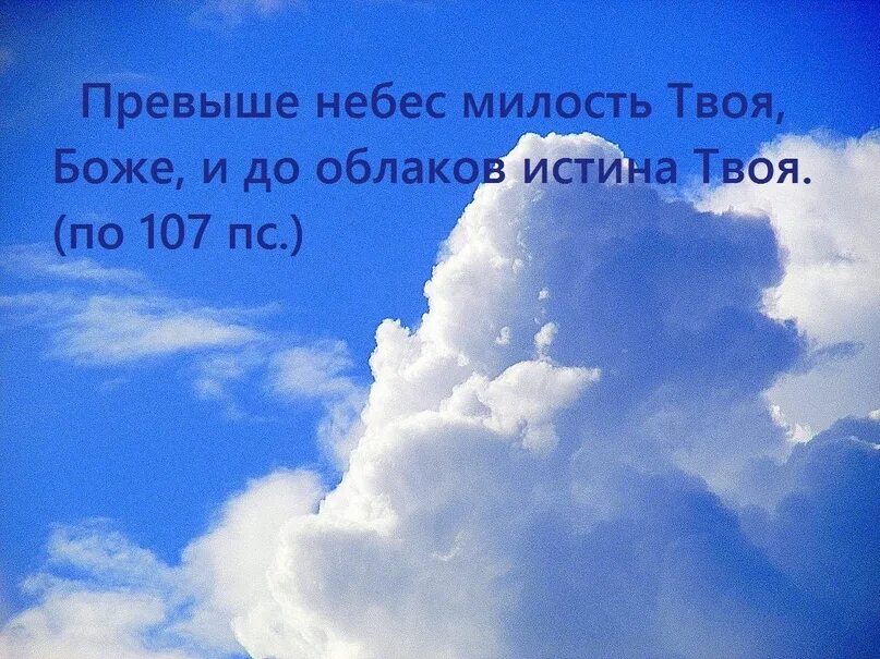 И небо было за меня