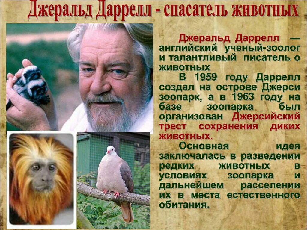 Ученый в мире животных