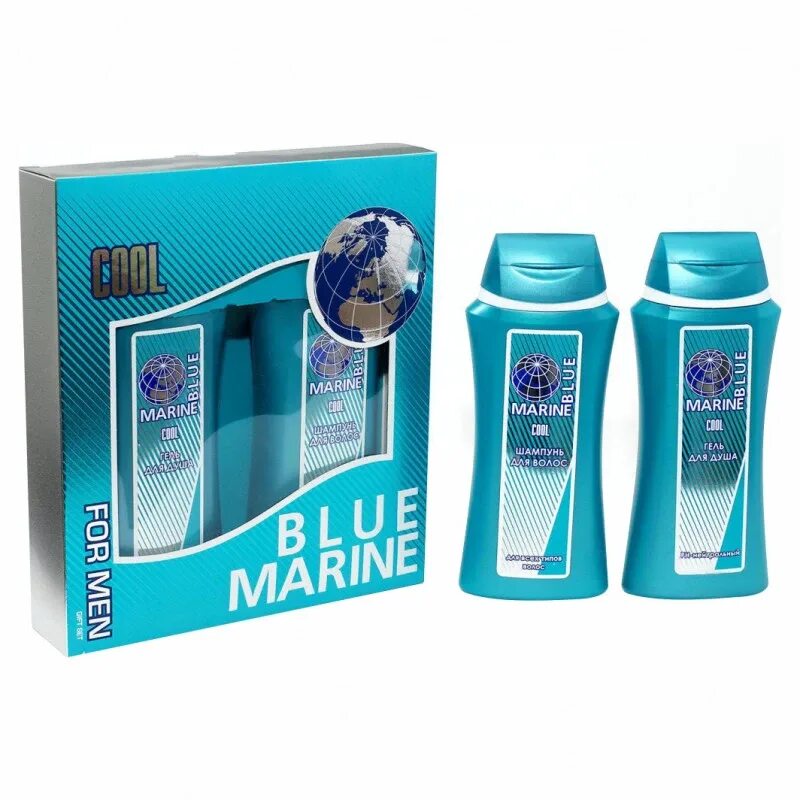 Фестива (Blue Marine) шампунь 250мл cool. Блю Марине муж.шампунь 250мл кул. Фестива (Blue Marine) гель д/душа 250мл Sport. Подарочный набор Blue Marine cool.