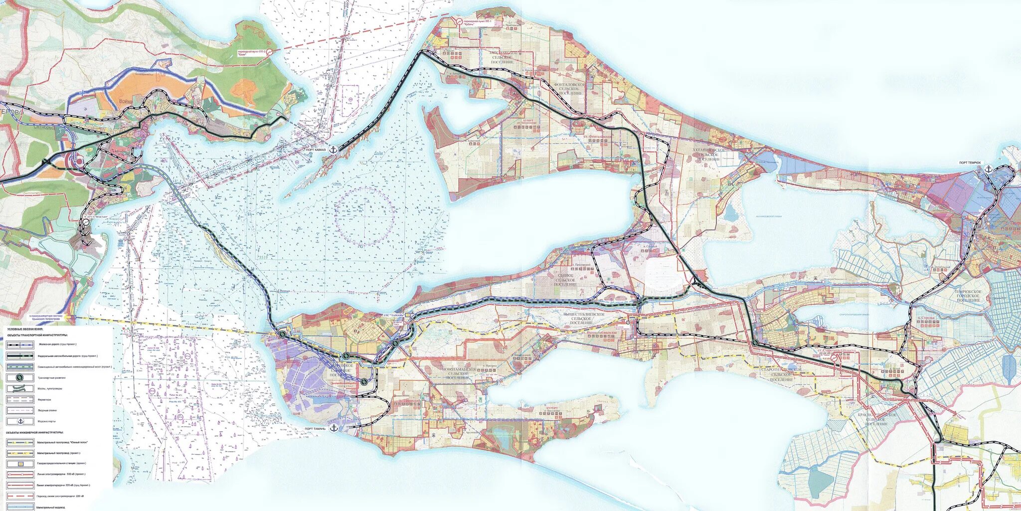Тамань Крымский мост на карте. Таманский полуостров схема железной дороги. Схема порта Тамань. Генеральный план Таманский. Тамань ростов на дону