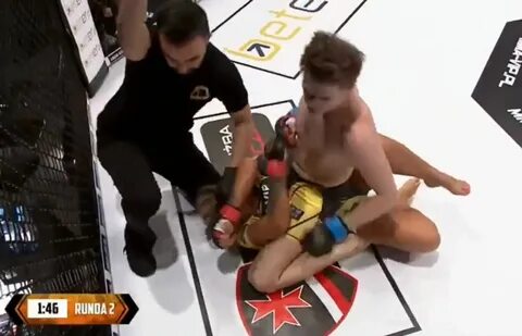 With Siekacz pinned down and unable to defend herself, the ref quickly ran ...
