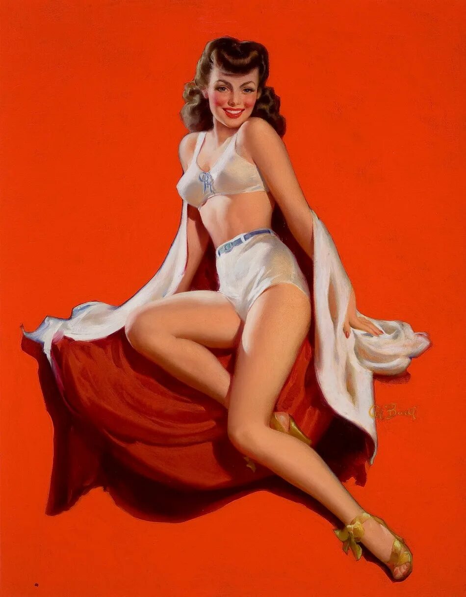 Пин ап 1 pin up fun. Джил Элвгрен Gil Elvgren американский художник. Художник Alfred Leslie Buell.