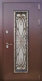 Дверь с терморазрывом с ковкой