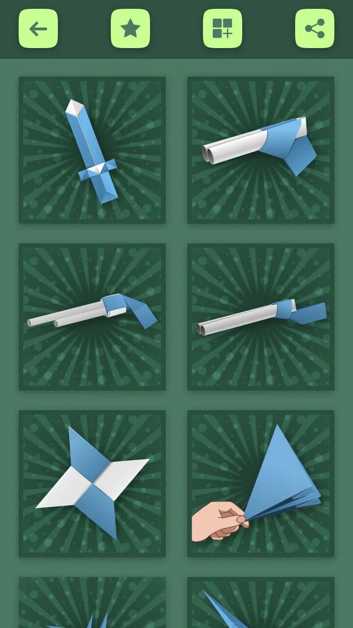 Оружие из бумаги без клея. Оригами из бумаги оружие. Оригами оружие схемы. Оригами ружье.