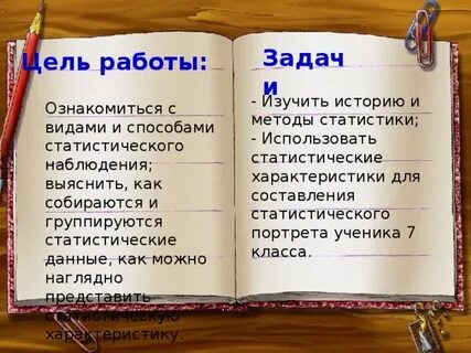 Статистический портрет класса