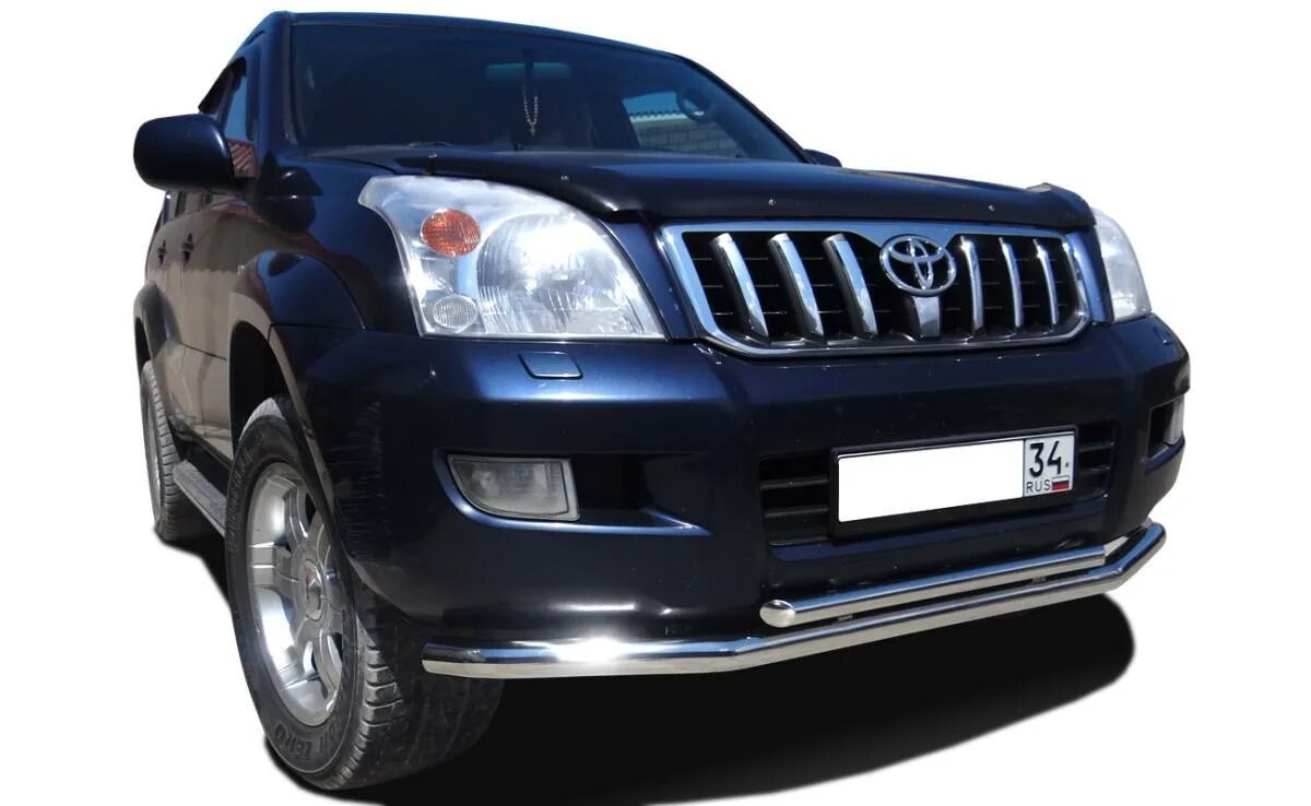 Передняя защита бампера Toyota Prado 120. Toyota Land Cruiser 120 защита бампера. Toyota Land Cruiser Prado 120 защита бампера. Land Cruiser 120 Prado защита бампера. Защита бампера прадо купить