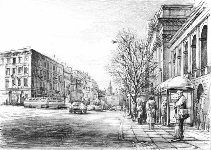 Harrogate, North Yorkshire sketch John Edwards Architecture sketch, Urban sketch