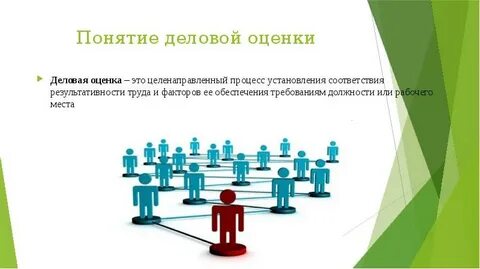 Цели деловой оценки