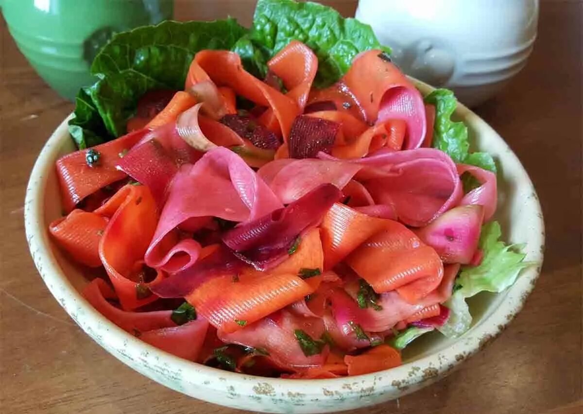 Салаты из маринованного перца