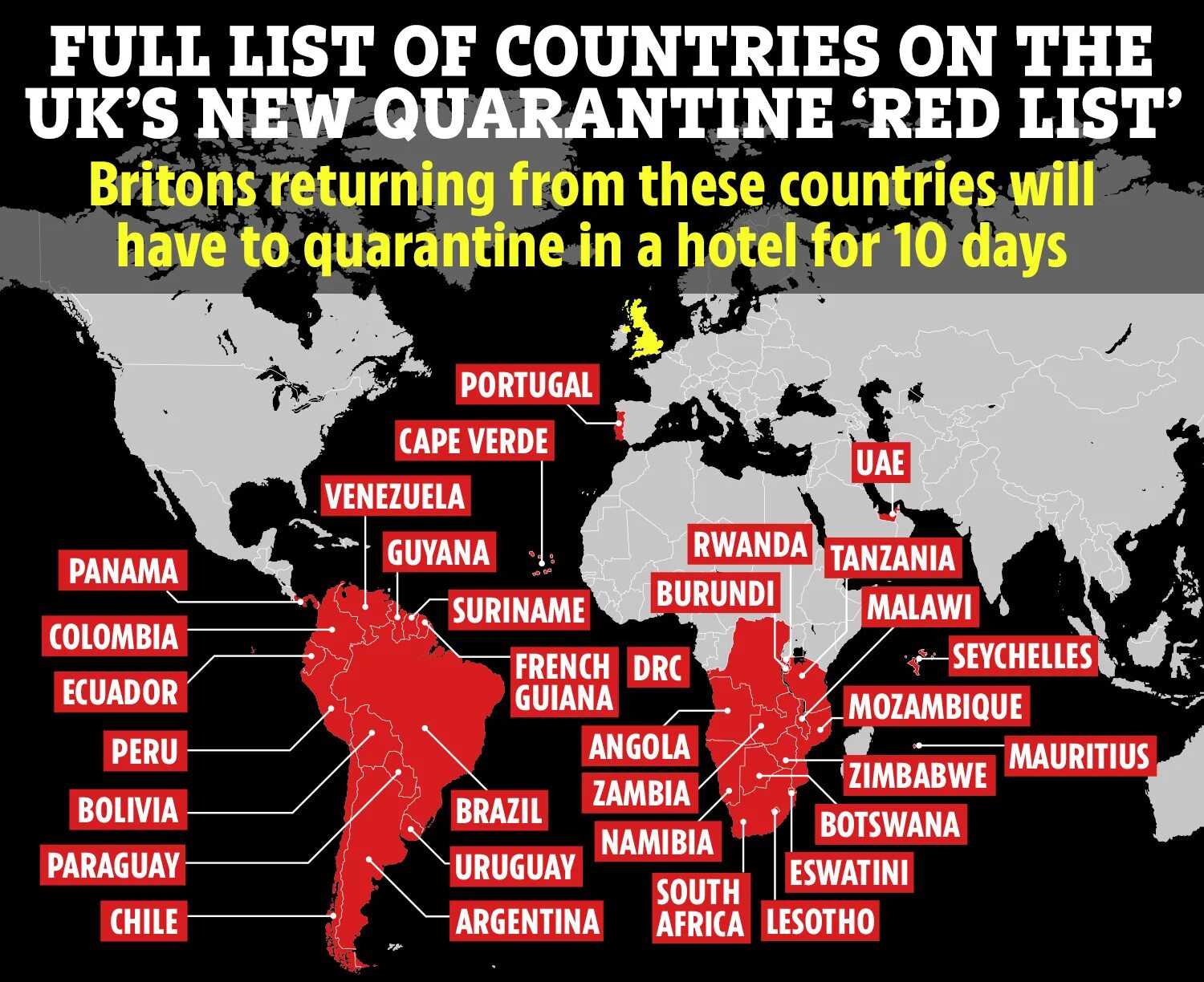 26 страна. List of Countries. Фулл стран. Uk Countries list. Red list.