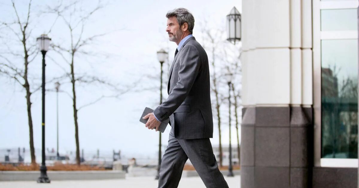 Walk that man