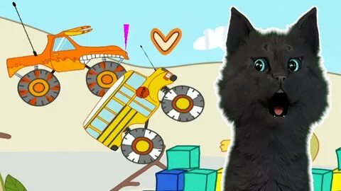 Три кота игры машинки