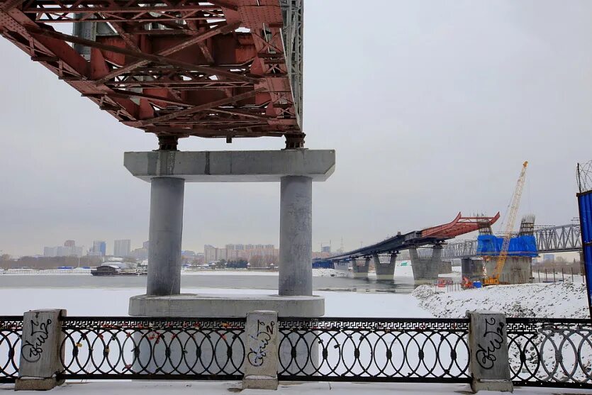 Режим работы моста через обь. Мост через обь ход строительства. новый мост в новосибирске. проект 4 моста в новосибирске. мост через шексну.