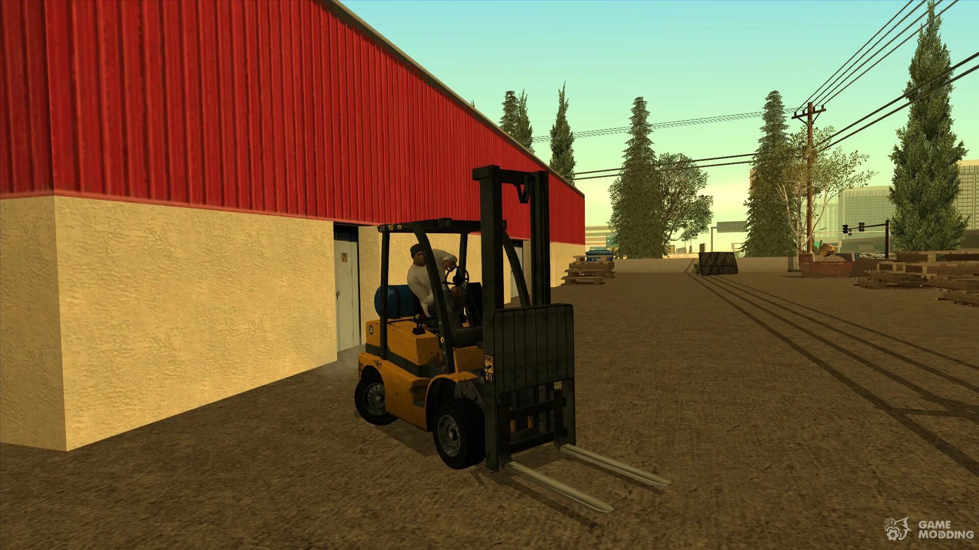Погрузчик gta sa. Гта 4 погрузчик. Forklift gta sa машина. Погрузчик гта. Forklift гта сан андреас.