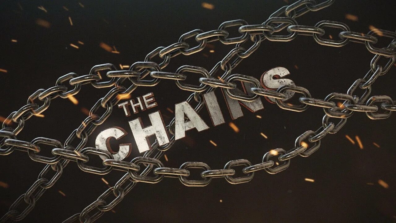 Цепь 3d. Надпись Chains. Цепь 3д модель. Цепь анимированы.