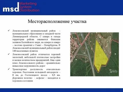 Районы ломонос