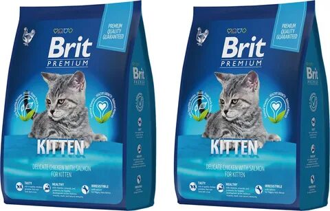 Сухие корма для котят brit