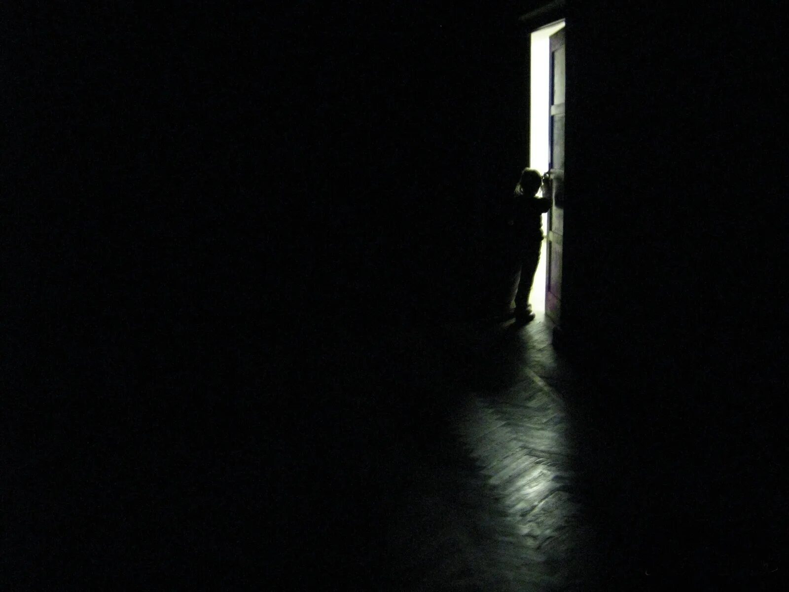Темнота произведение. Дверь в темноте. Приоткрытая дверь в темноте. Открытая дверь в темную комнату.