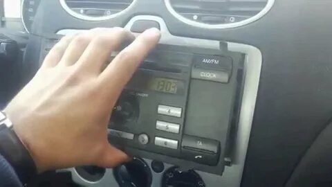 Как снять магнитолу форд транзит