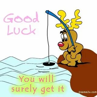 Having good luck